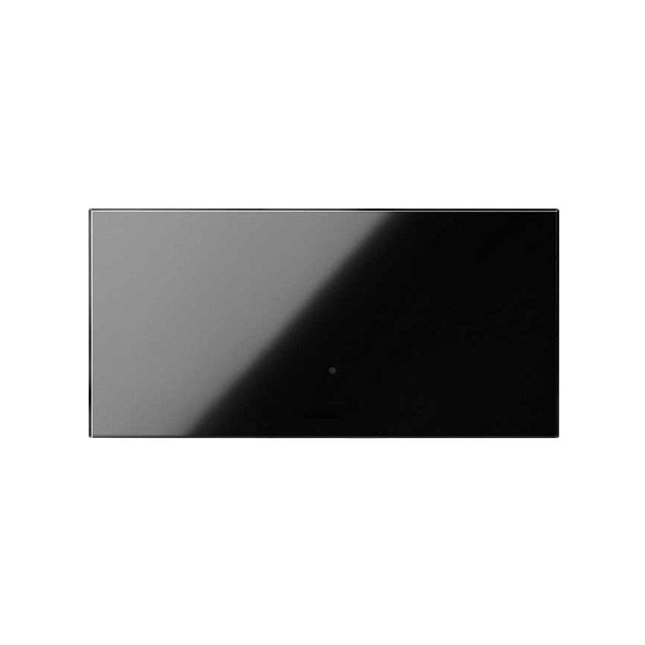 10000133-138 - Tecla individual para interruptor bipolar negro brillante Simon 100