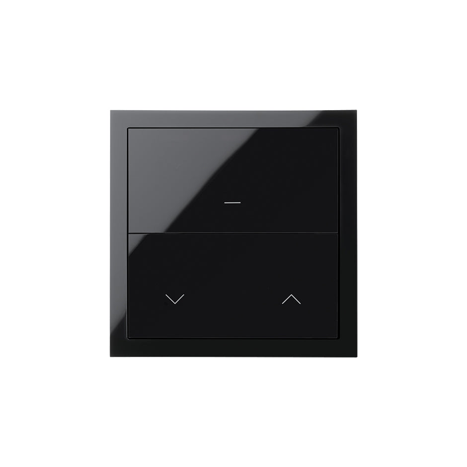 10020116-138 - Kit front para 1 elemento con 1 interruptor persianas Simon iO negro brillante Simon 100