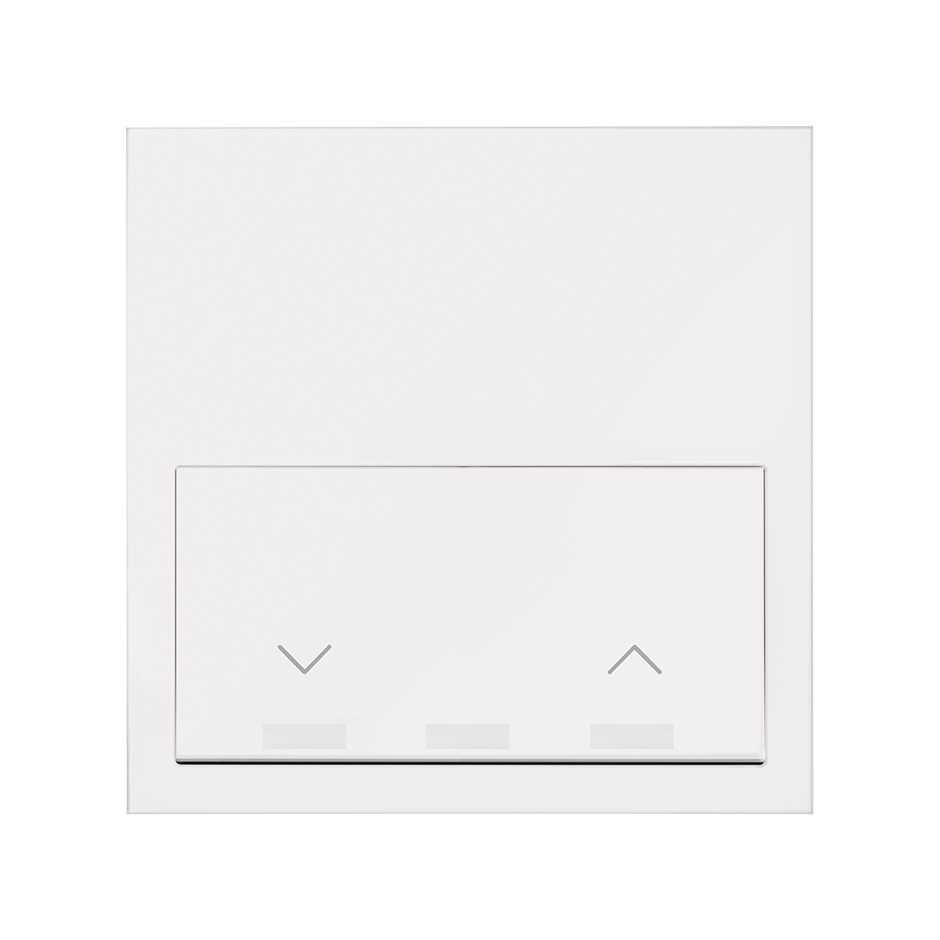 10020116-230 - Kit front para 1 elemento con 1 interruptor persianas Simon iO blanco mate Simon 100