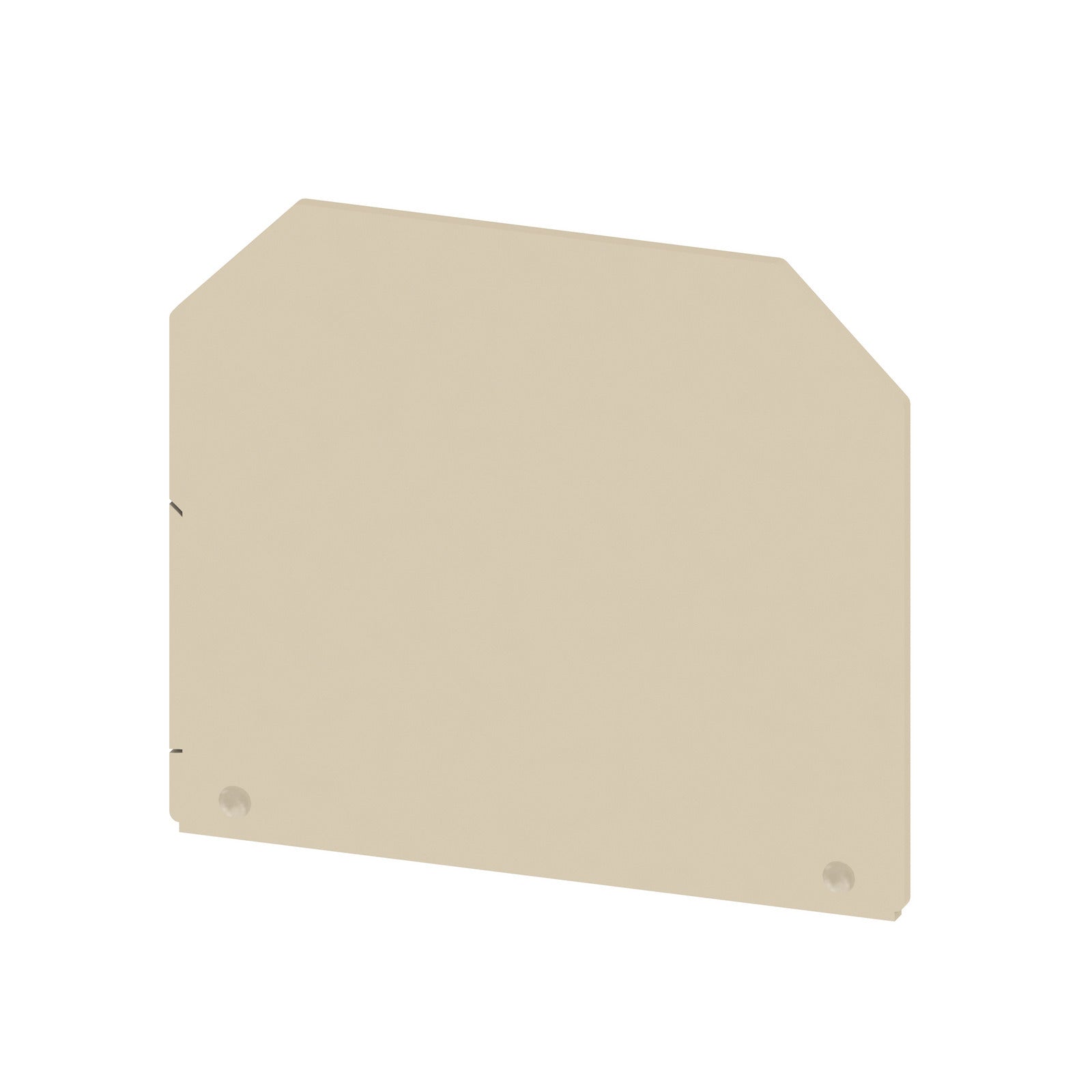 1050100000 - Placa final y separador para terminales WAP 16+35 WTW 2.5-10 Weidmuller