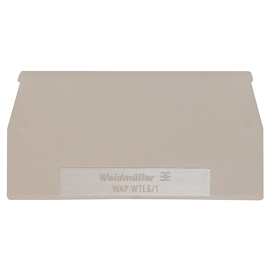 1068300000 - Tapa final para bornes WAP WTL6/1 Weidmuller