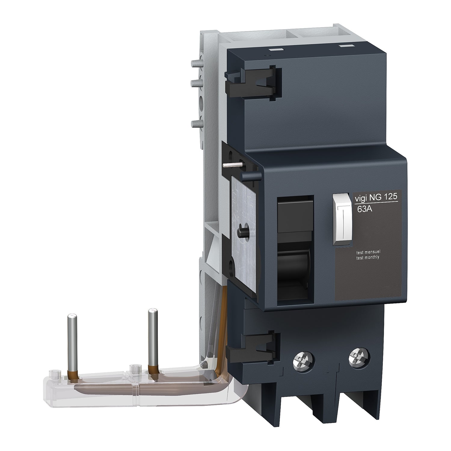 19009 - Interruptor Diferencial Vigi Acti9 Vigi NG125 2P 63A 300mA A Schneider