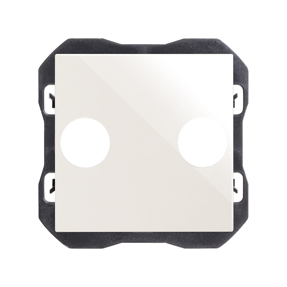 20000053-090 - Tapa para toma de señal R-TV+SAT blanco Simon 270