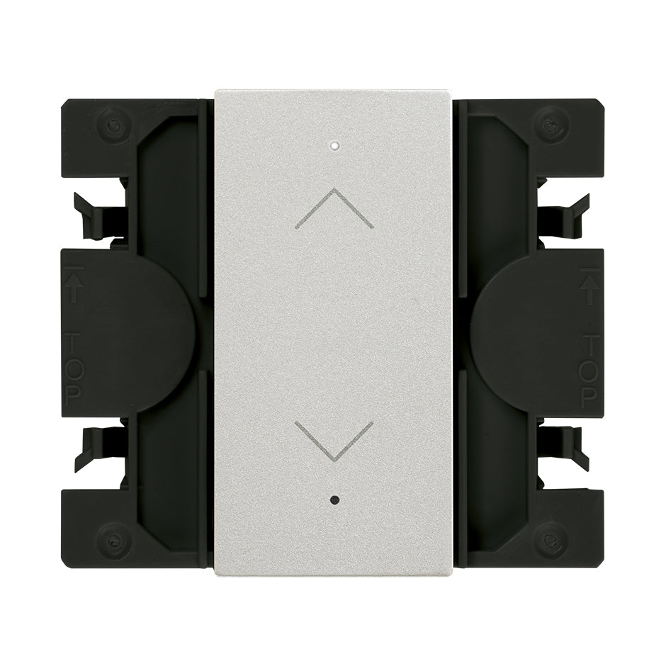 21001133-093 - Interruptor master para persianas Simon iO de tecla estrecha aluminio Simon 270