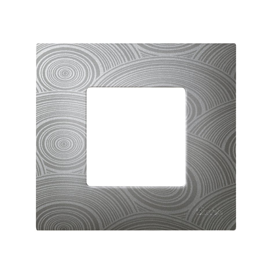 2700617-805 - Funda intercambiable para marco 1 elemento gris helios Simon 27 Play
