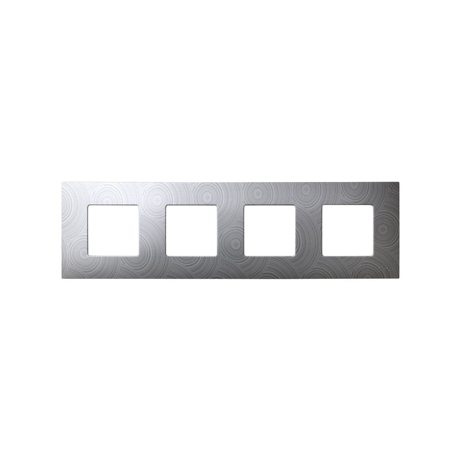 2700647-805 - Funda intercambiable para marco 4 elementos gris helios Simon 27 Play