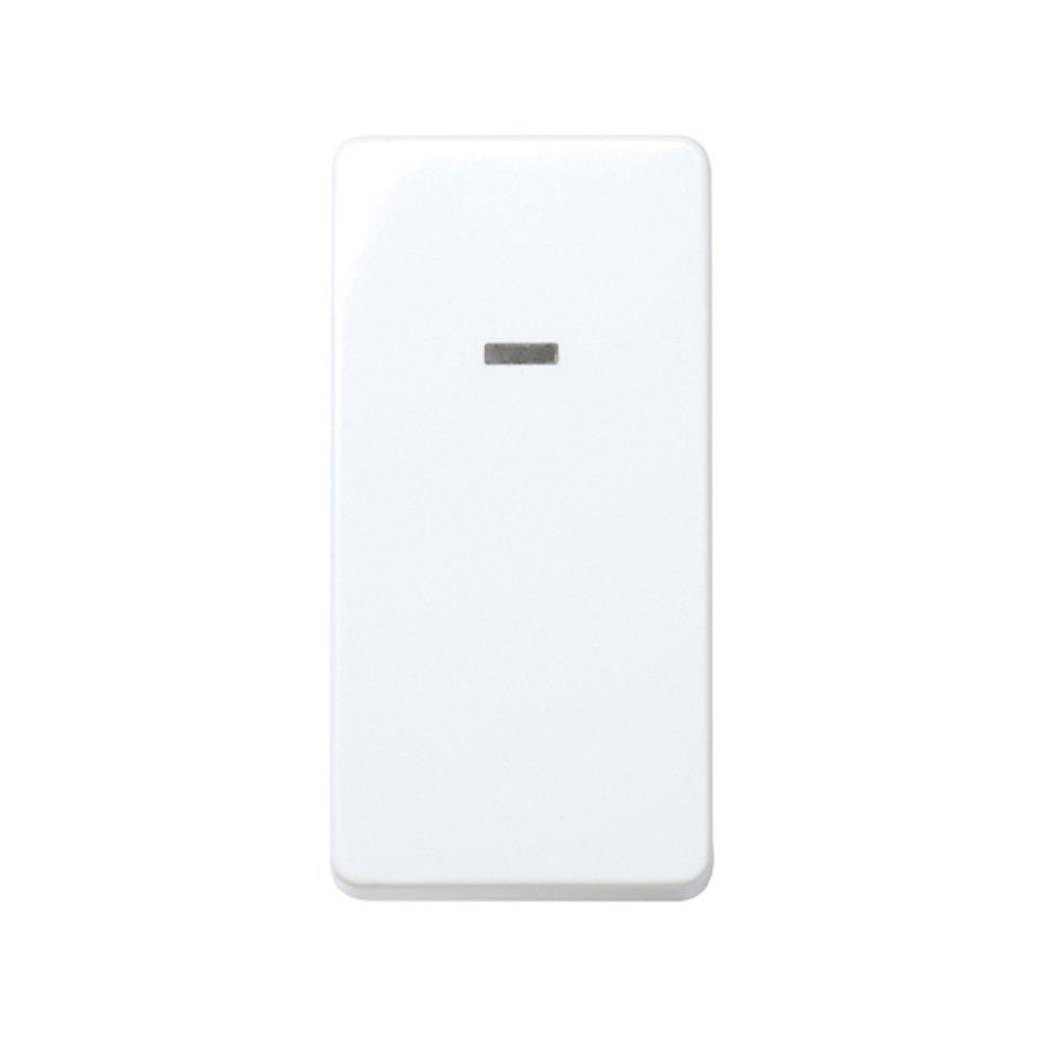 27104-64 - Interruptor unipolar 10 AX 250V~ de medio elemento con luminoso incorporado y embornamiento rápido blanco Simon 27 Play