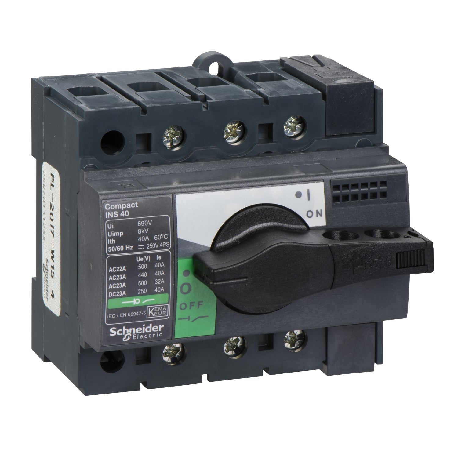 28900 - Interruptor seccionador INTERPACT INS40 3P Schneider