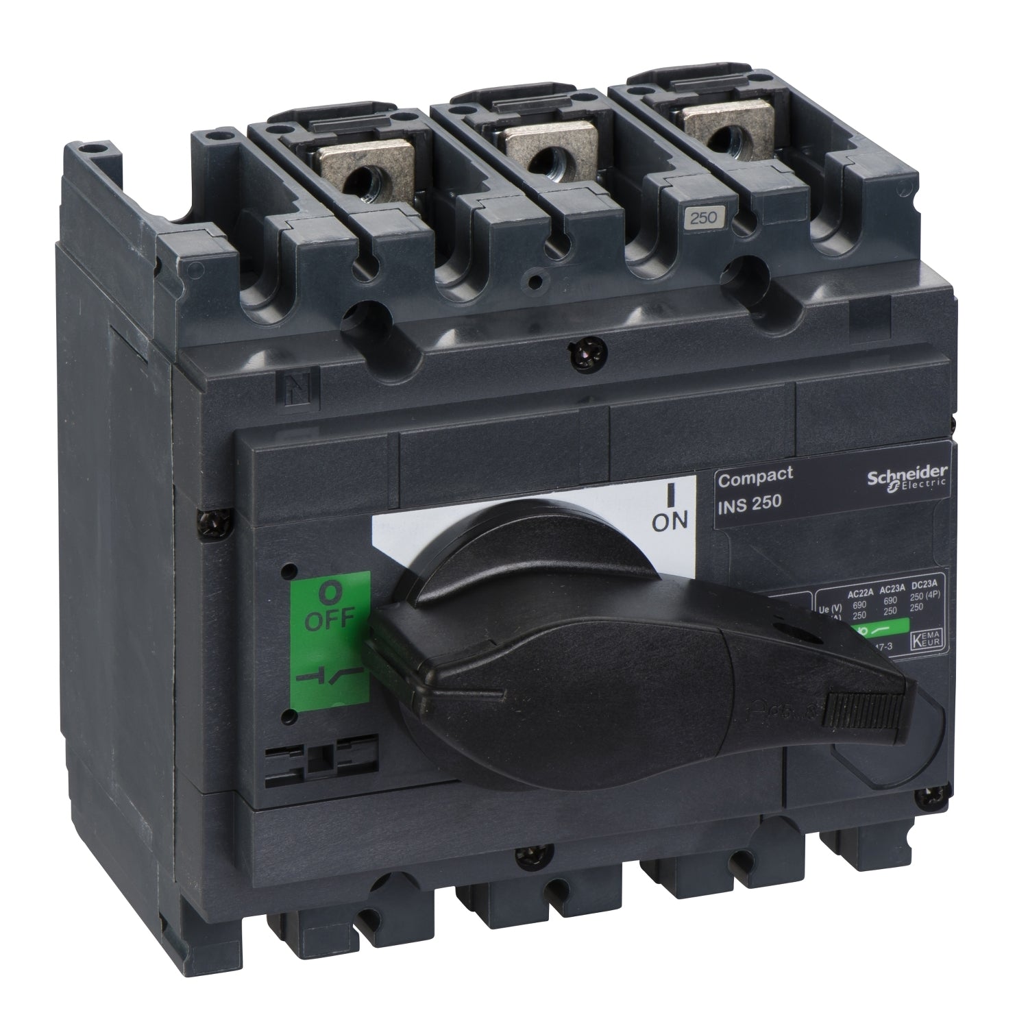 31106 - Interruptor seccionador INS250 3P Schneider