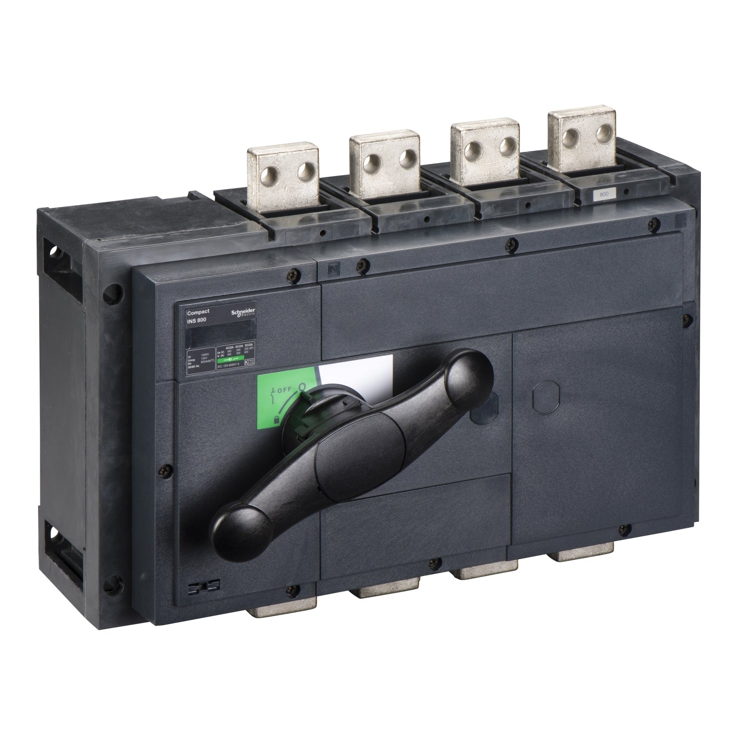 31331 - Interruptor seccionador Interpact INS800 - 800 A - 4 polos Schneider