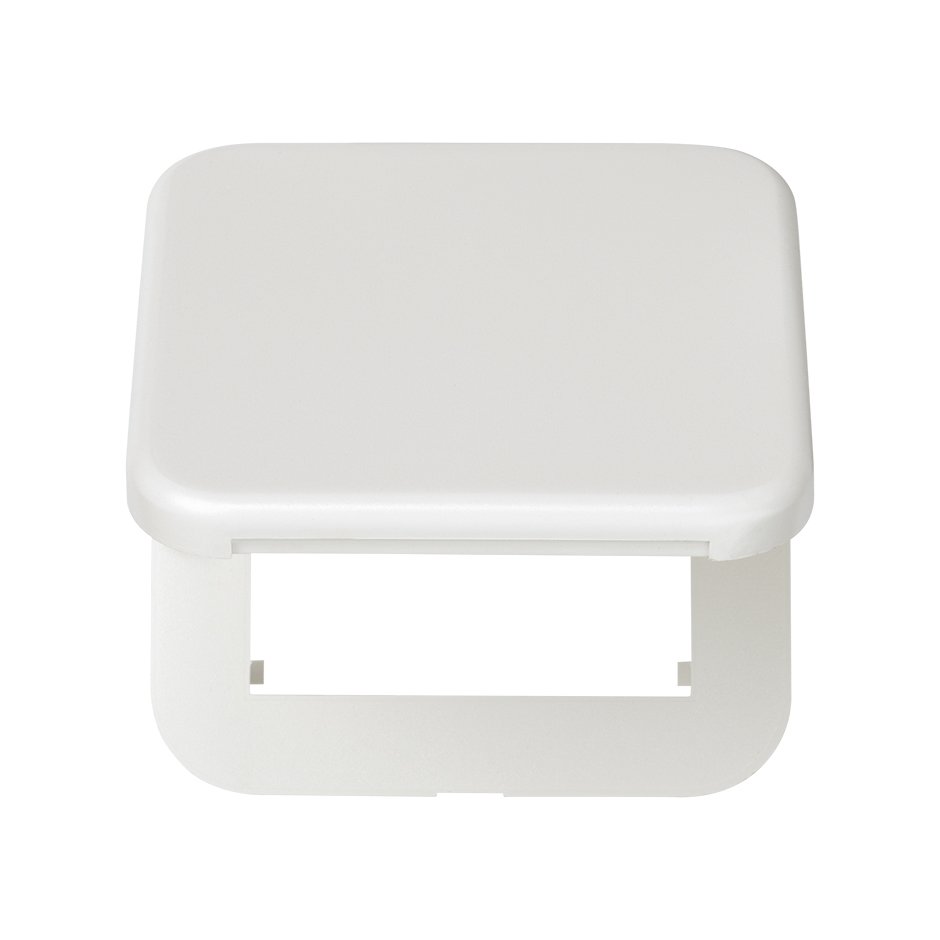 31690-30 - Tapa abatible con dispositivo de seguridad para la base de enchufe schuko blanco Simon 31