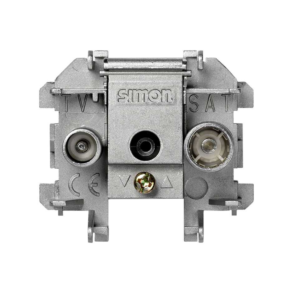 73488-69 - Toma de señal modular R-TV+SAT final Simon 73