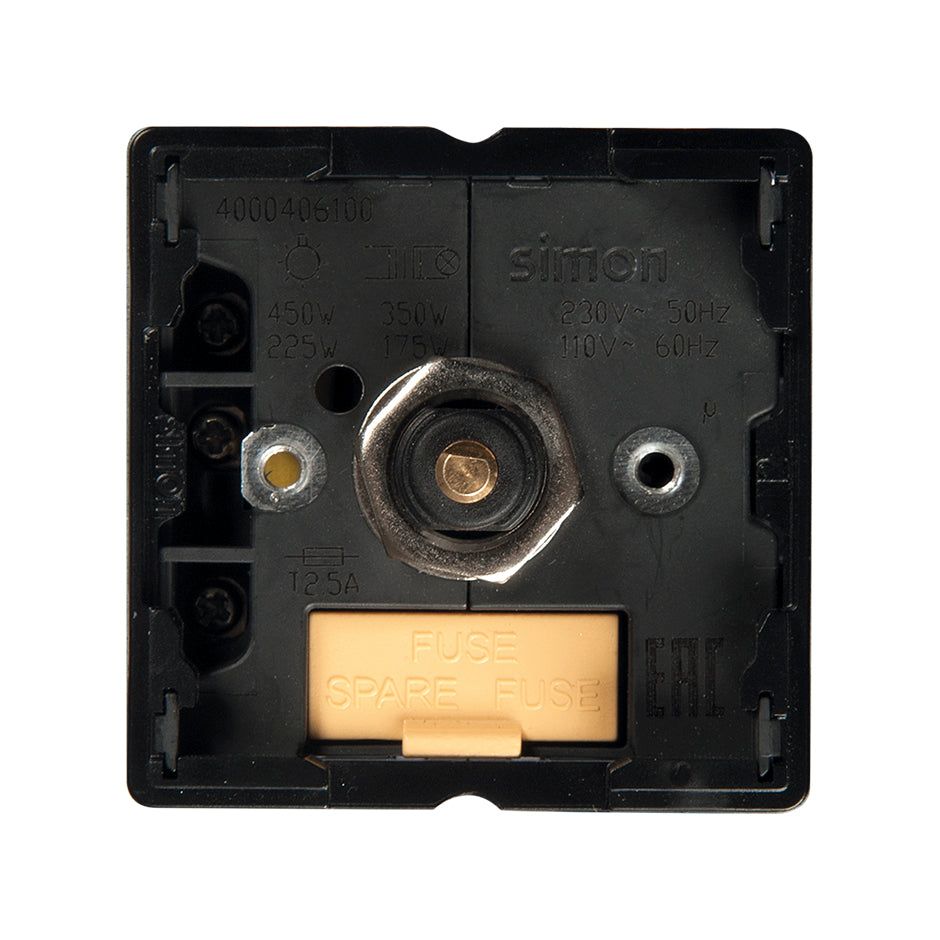 7501313-039 - Regulador-conmutador electrónico de luz giratorio de 450W Simon 75