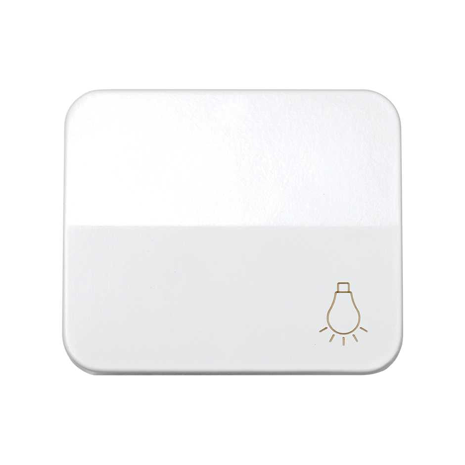 75018-30 - Tecla individual con grabado luz para pulsador blanco Simon 75