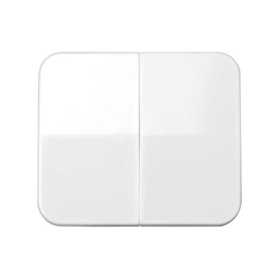 75026-30 - Tecla doble para mecanismos de mando blanco Simon 75