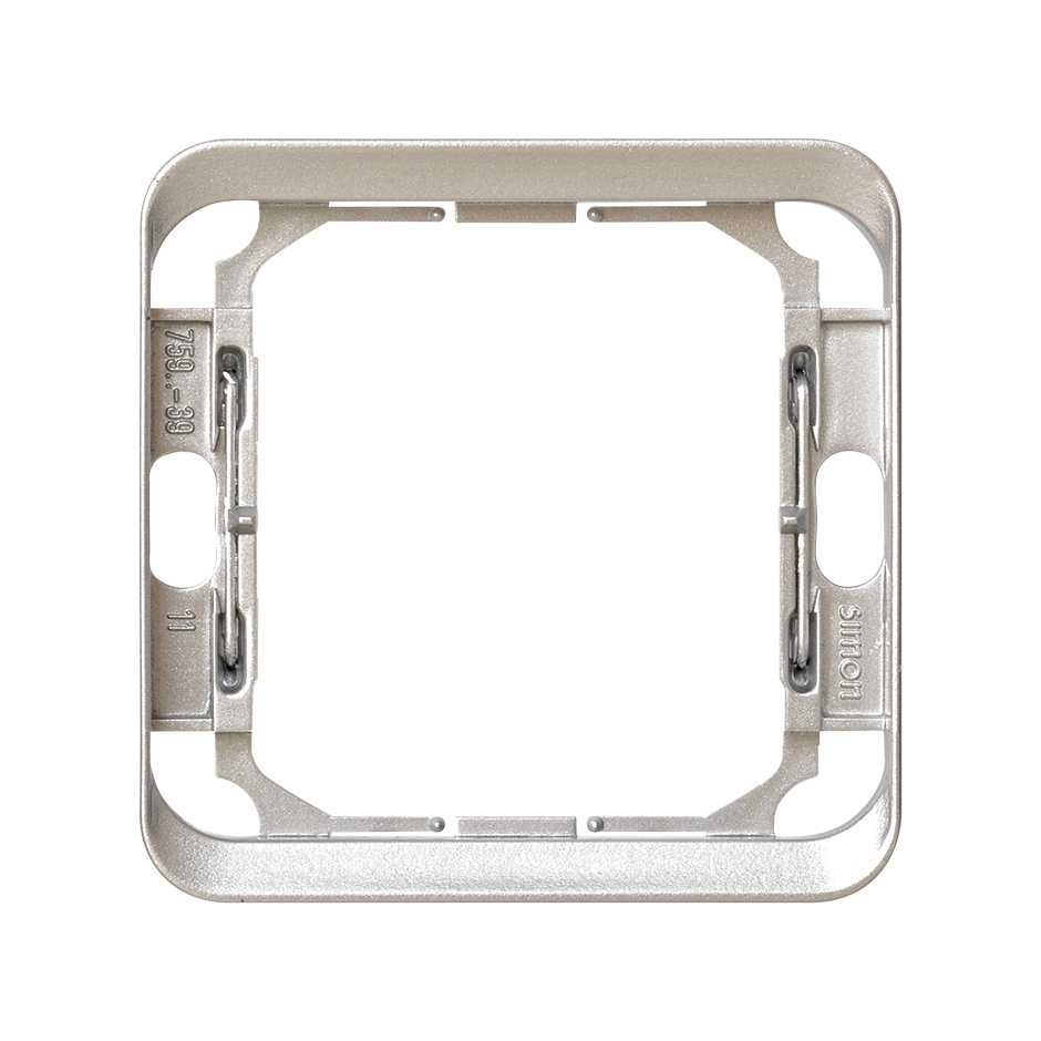 75911-39 - Pieza intermedia para 1 elemento plata Simon 75