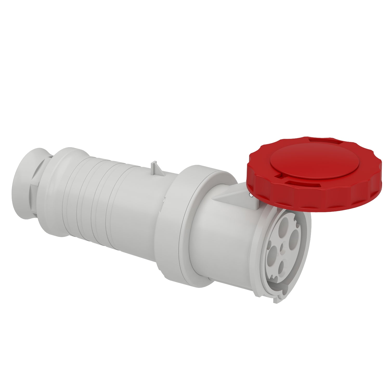 81482 - Toma móvil industrial - 63 A - 3 polos +T - 380-415 V CA - IP 67 Schneider