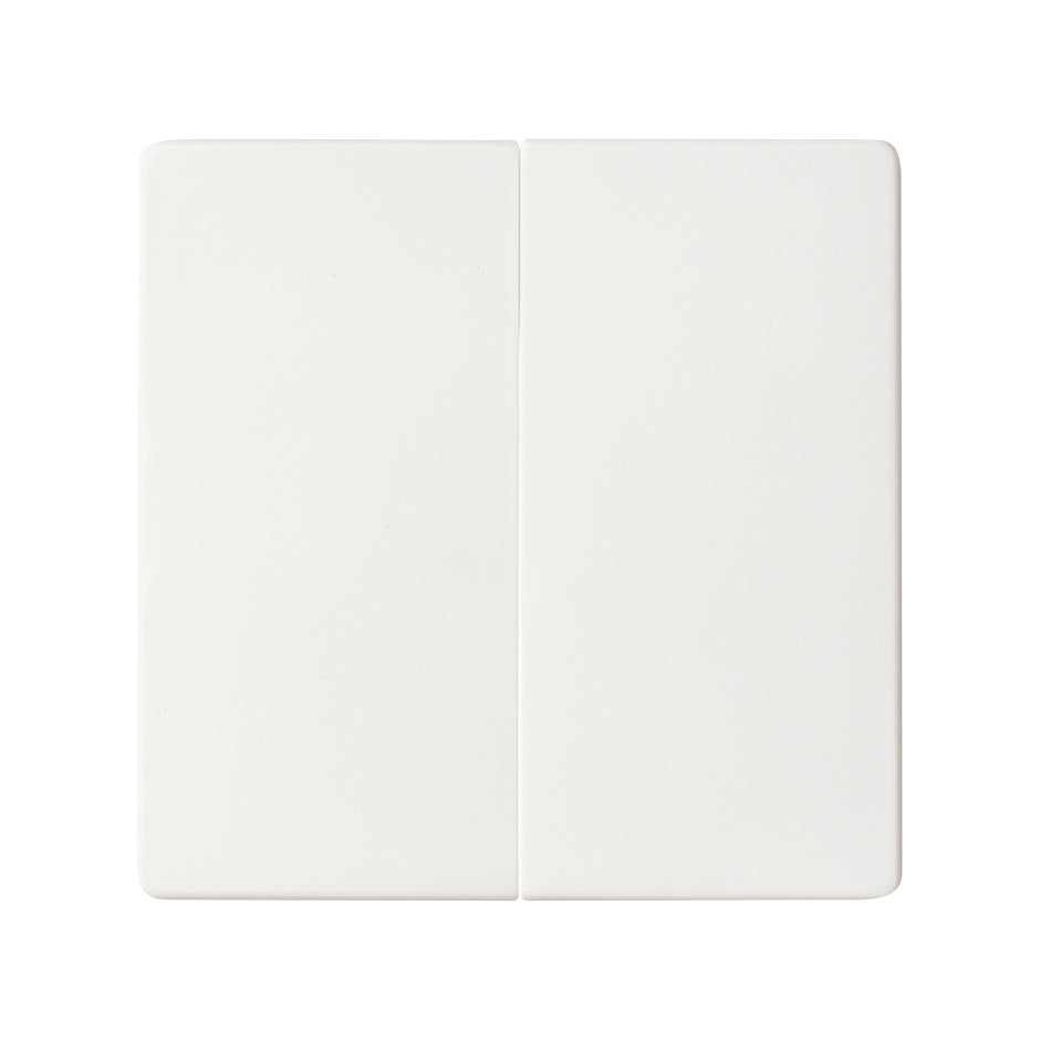 8200026-090 - Tecla doble para mecanismos de mando blanco mate Simon 82 Concept