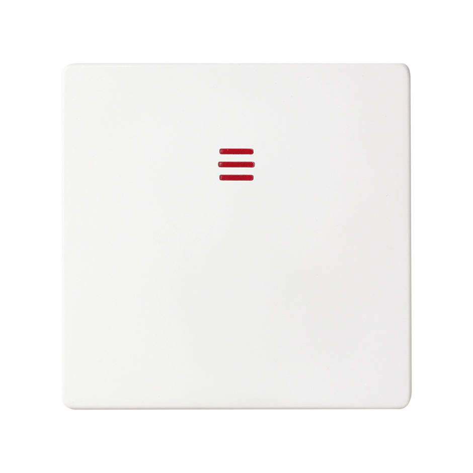 8200111-090 - Tecla individual con visor para mecanismos S.75 blanco mate Simon 82 Concept