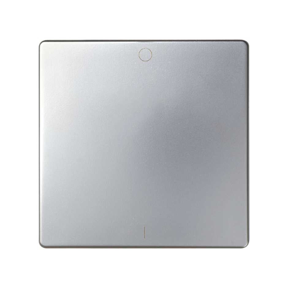82031-33 - Tecla individual para interruptor bipolar con grabado I/O aluminio Simon 82