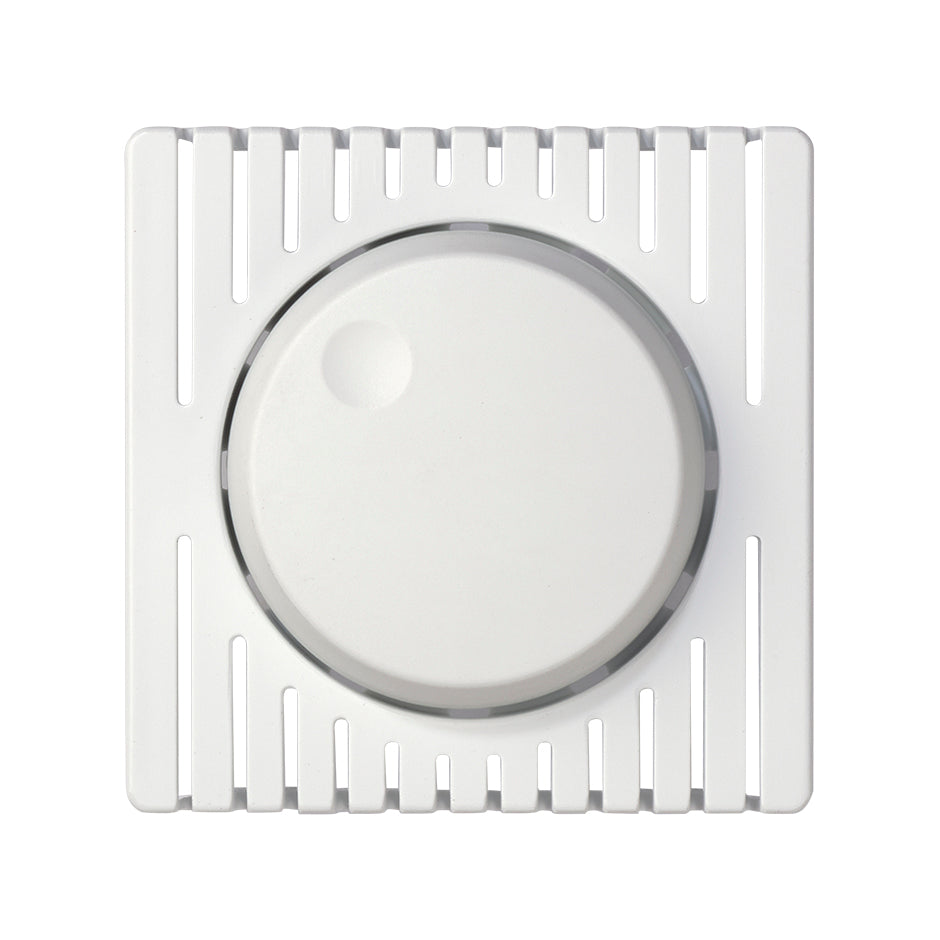 82035-30 - Placa para el regulador electrónico de tensión giratorio hasta 1000W/VA blanco Simon 82
