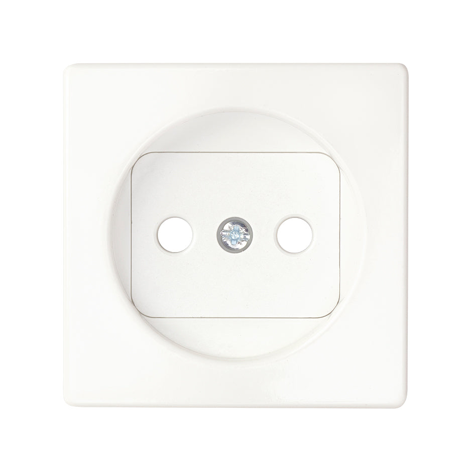82040-30 - Tapa con dispositivo de seguridad para la base de enchufe bipolar blanco Simon 82