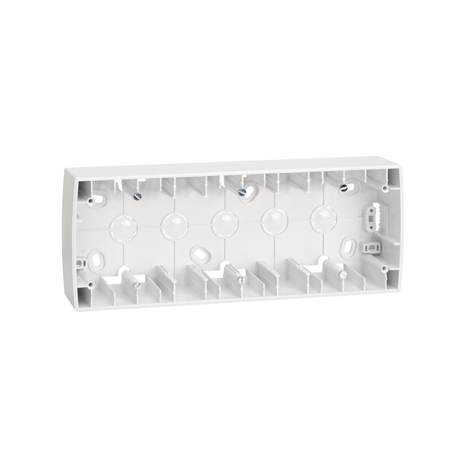 82771-30 - Caja de superficie alta para 3 elementos blanco Simon 82