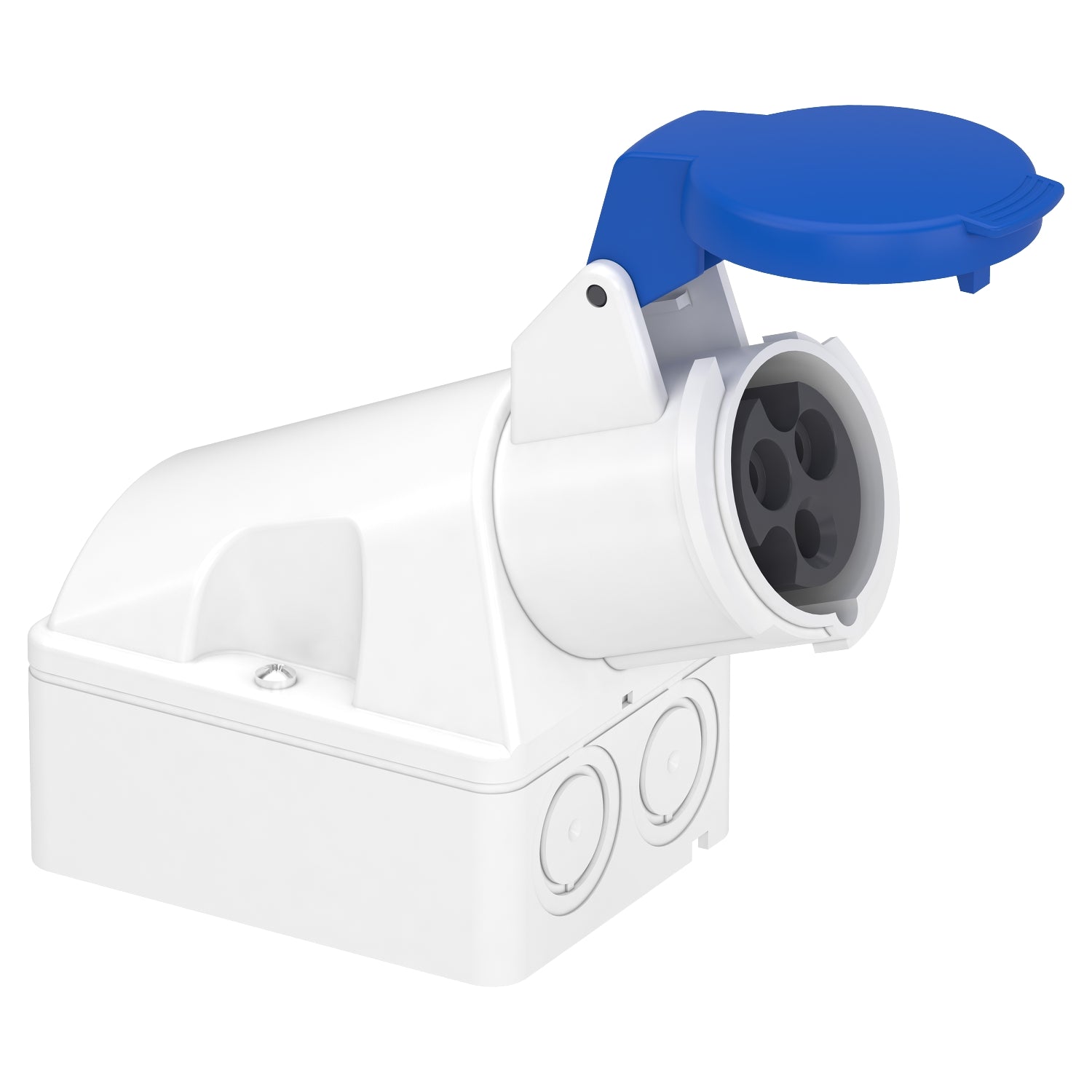 83104 - Toma de montaje en pared 16 A 2P+T 200-250 V IP44 50-60 HZ Schneider