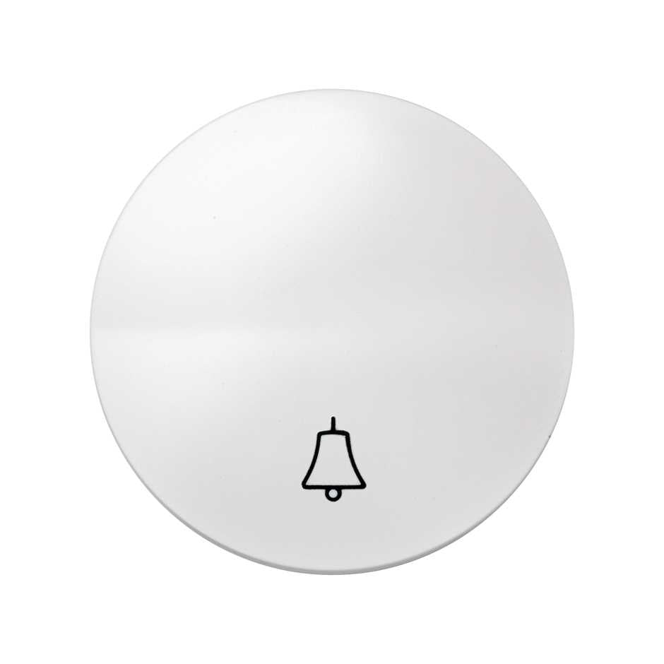 88017-30 - Tecla individual con grabado campana para pulsador blanco Simon 88