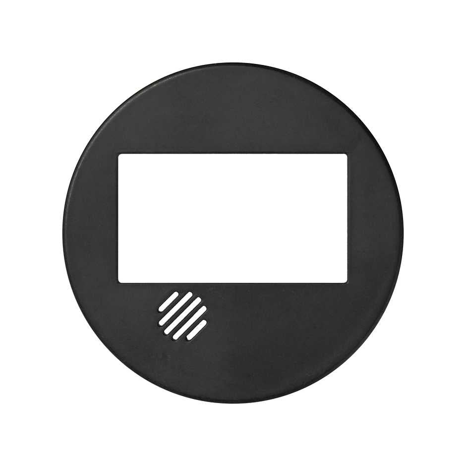 88080-38 - Placa para mecanismos electrónicos grafito Simon 88