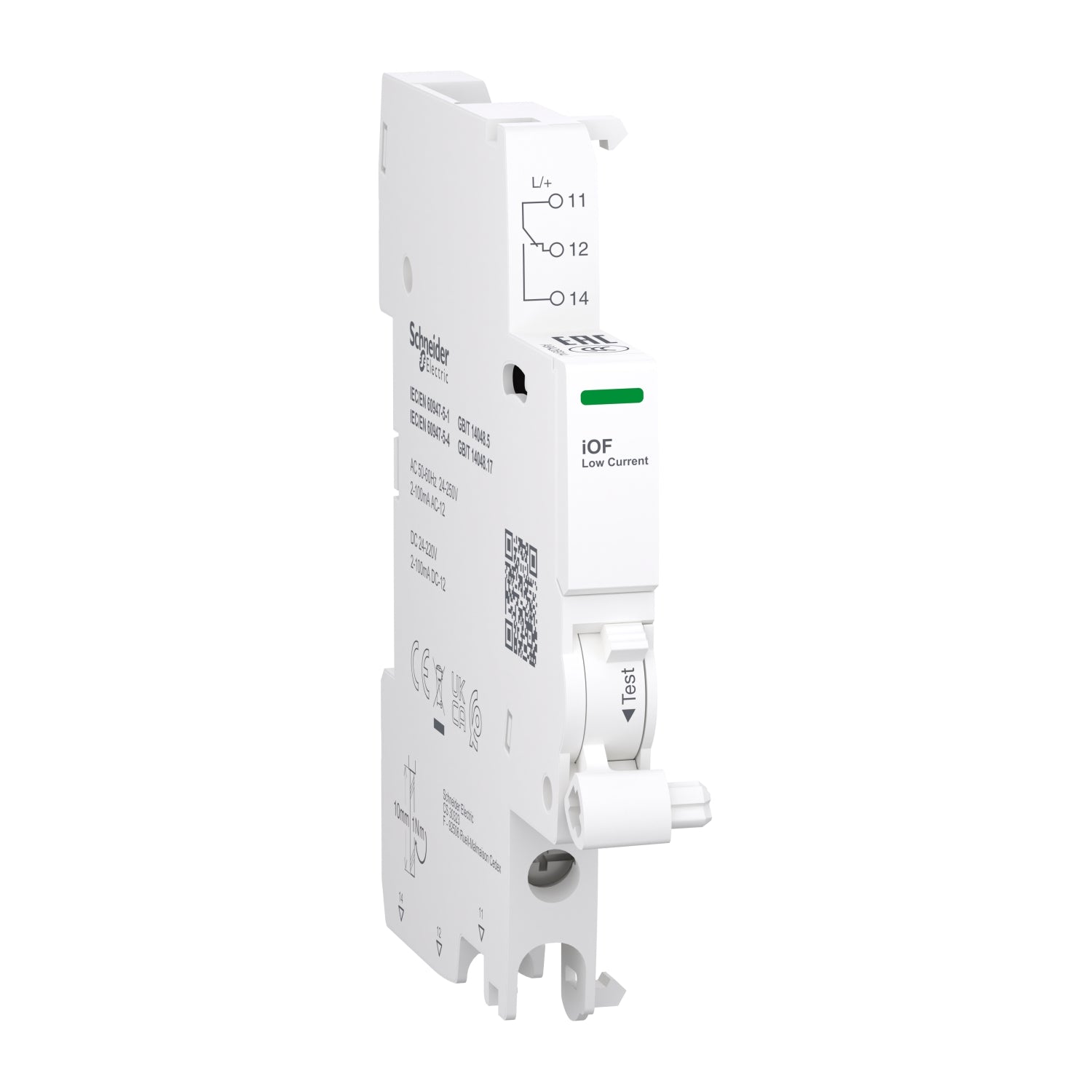 A9A26914 - Acti9 iOF contacto auxiliar 2 hasta 100mA AC-DC Schneider