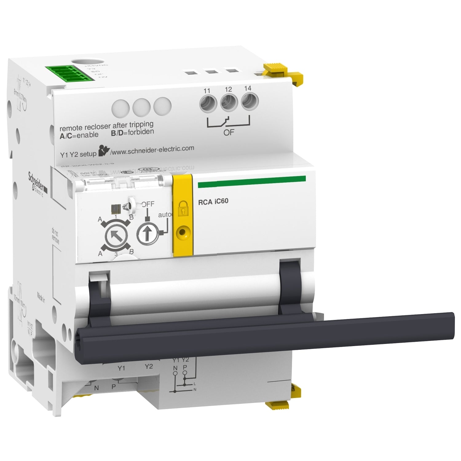 A9C70124 - Auxiliar de control remoto RCA Ti24 aux. iC60 3-4P Schneider