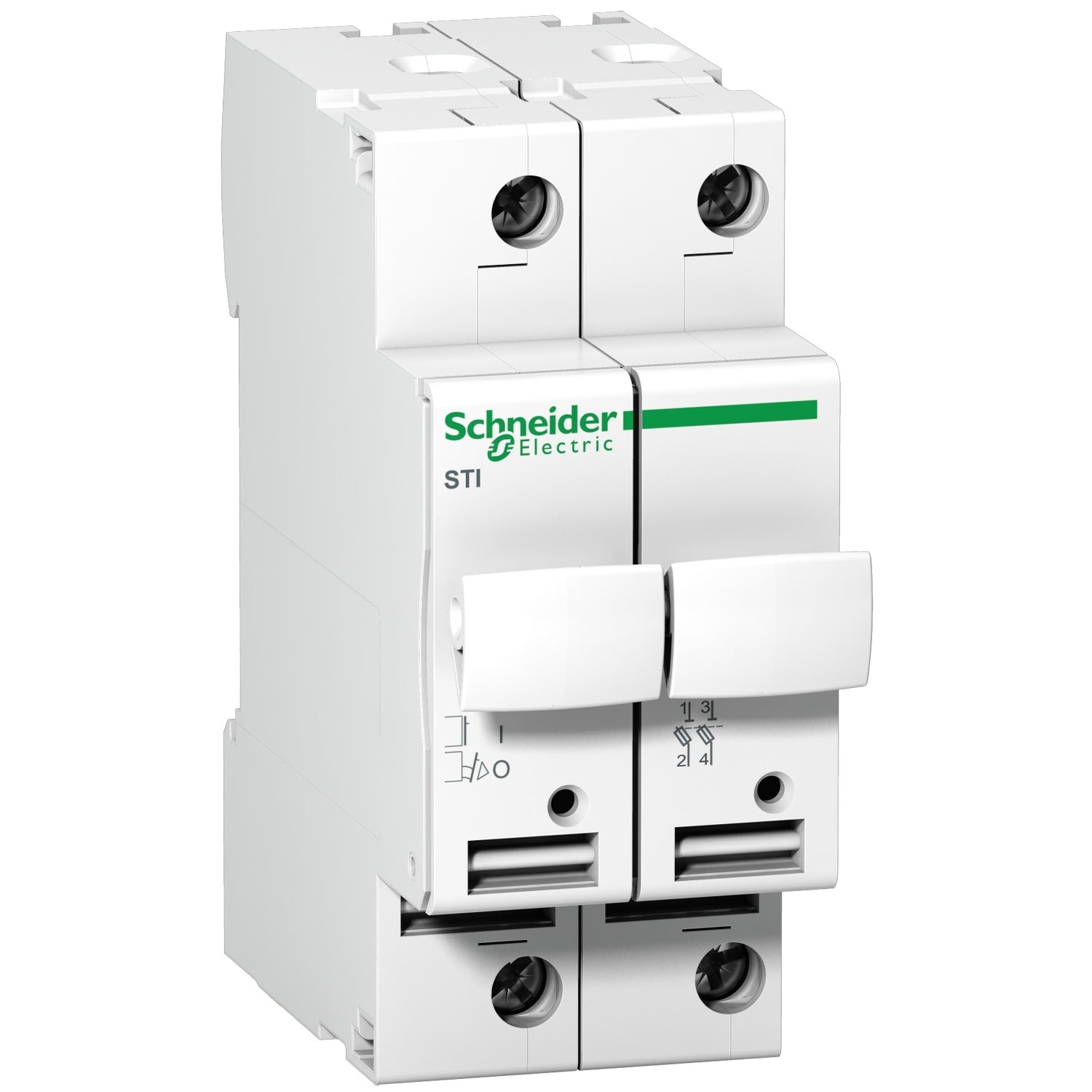 A9N15651 - Fusible-seccionador Acti9 STI 2P 25 A 103 x 38 mm para fusible Schneider
