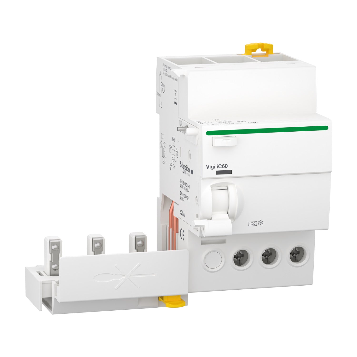 A9Q21325 - Interruptor Diferencial Vigi Acti9 Vigi iC60 3P 25A 30mA A Schneider