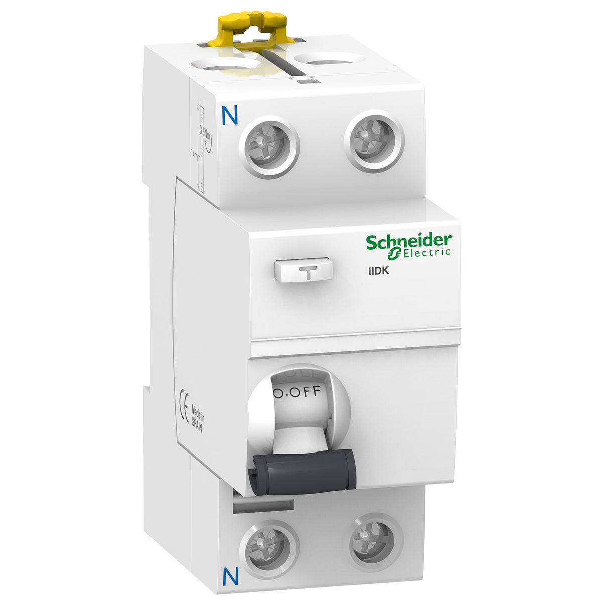 A9R93225 - Interruptor Diferencial Bipolar Acti9 iID K 2P 25A 30mA A Schneider