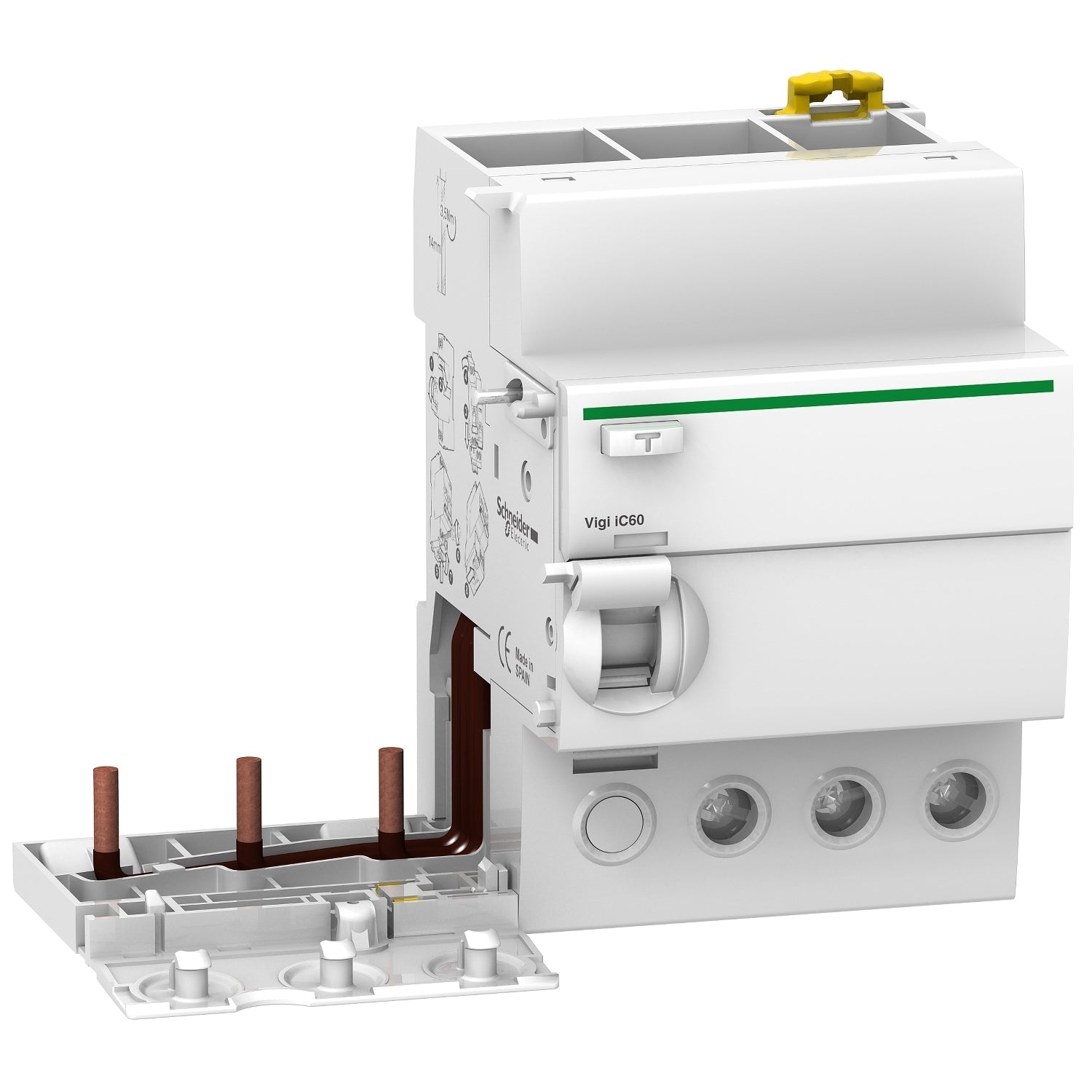 A9V31363 - Interruptor Diferencial Vigi Acti9 Vigi iC60 3P 63A 30mA A-SI (Superinmunizado) Schneider