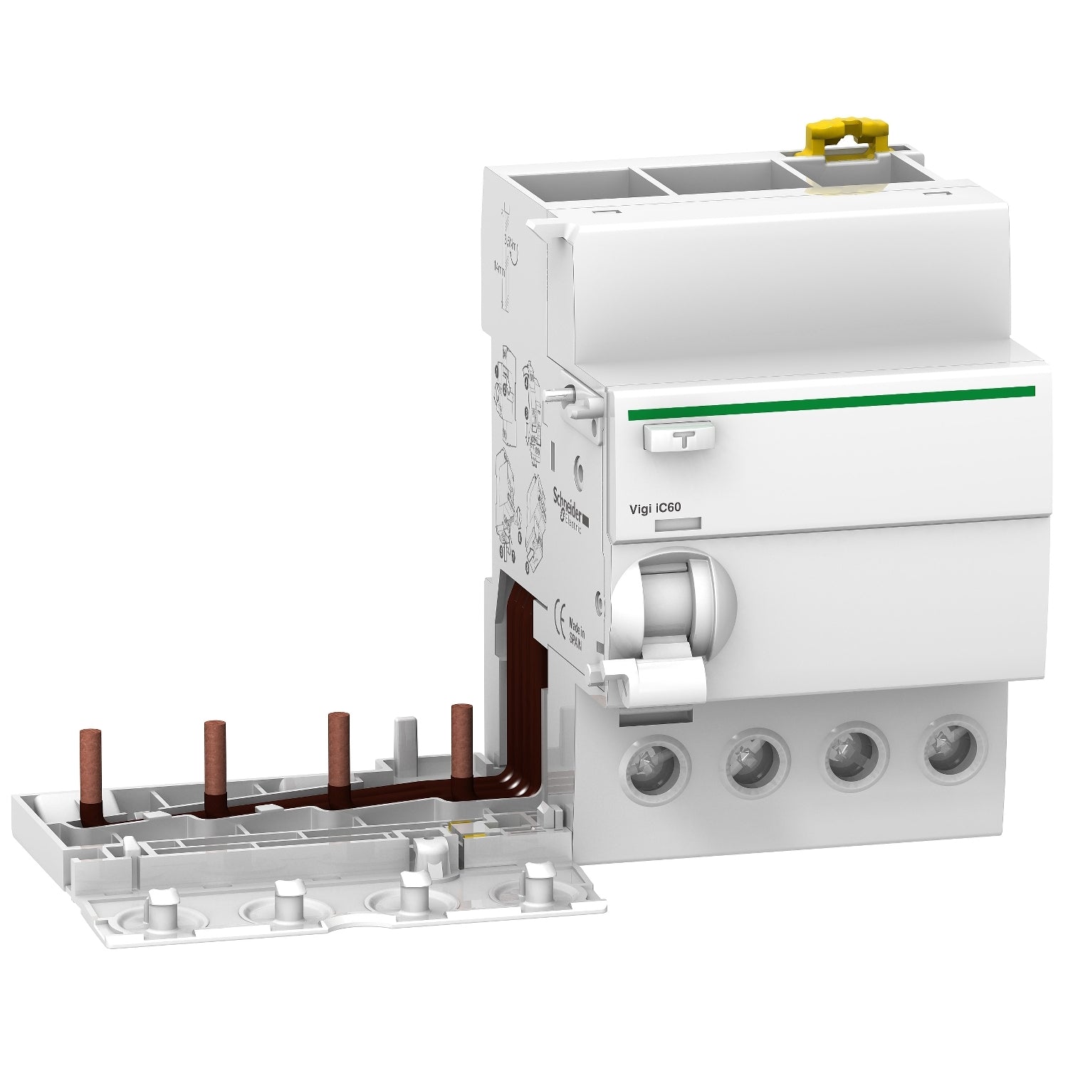 A9V31463 - Interruptor Diferencial Vigi Acti9 Vigi iC60 4P 63A 30mA A-SI (Superinmunizado) Schneider