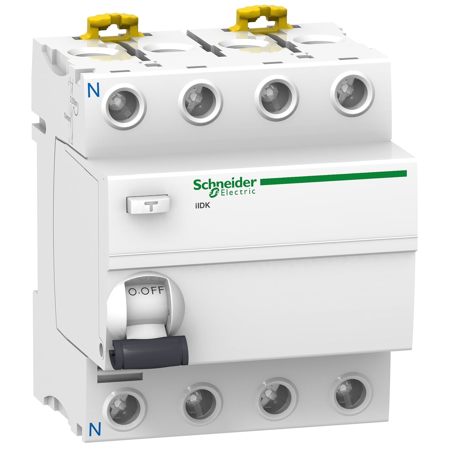 A9Z06425 - Interruptor Diferencial Tetrapolar Acti9 ID K 4P 25A 300mA AC Schneider