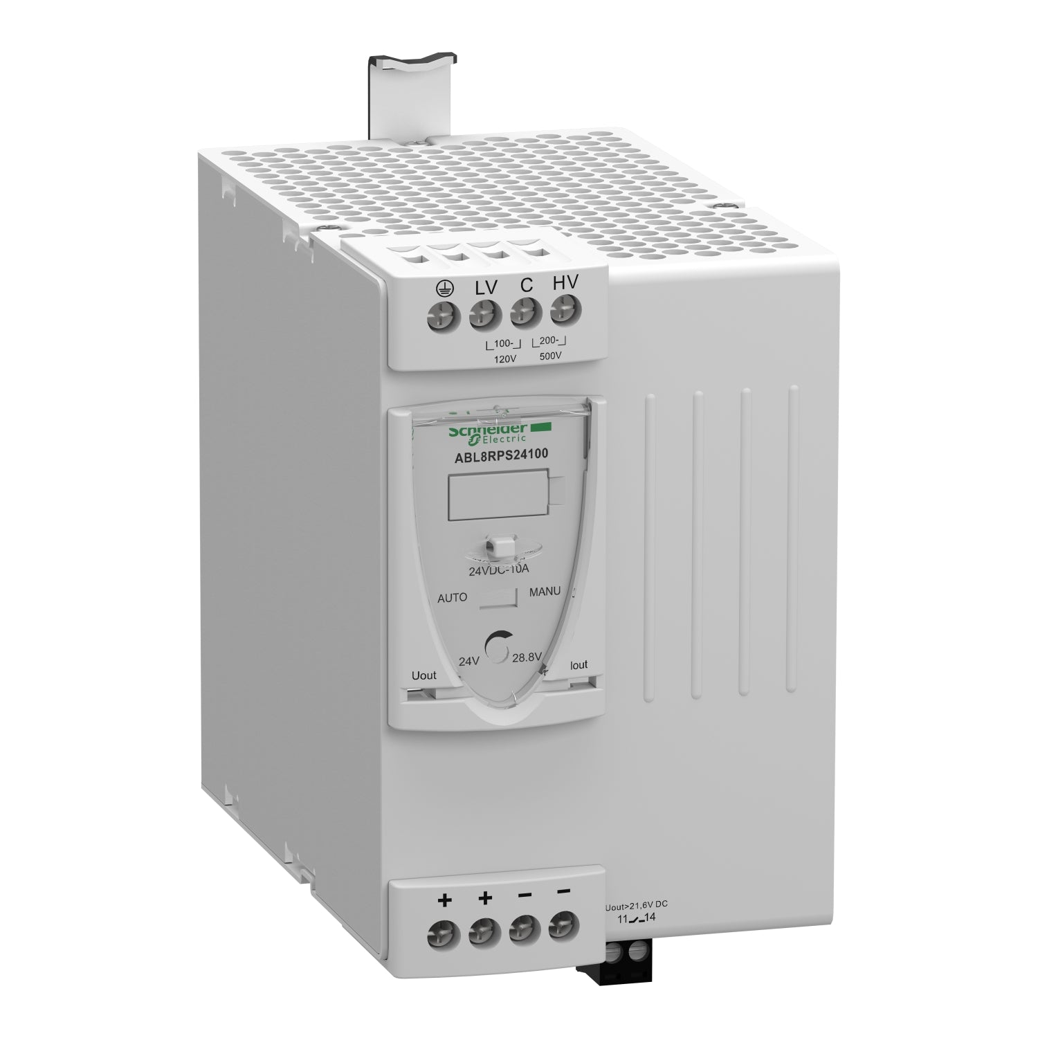 ABL8RPS24100 - Phaseo ABL7 ABL8 - Fuente de alimentación conmutada regulada 1 o 2 fases 100..500 v 24 v 10 a Schneider