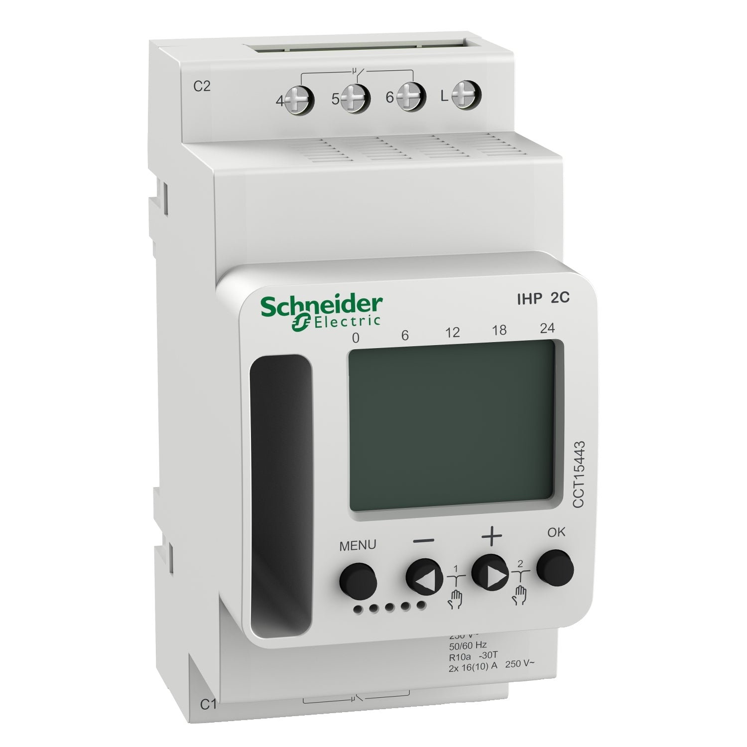 CCT15443 - Interruptor horario digital IHP 2C Semanal Schneider