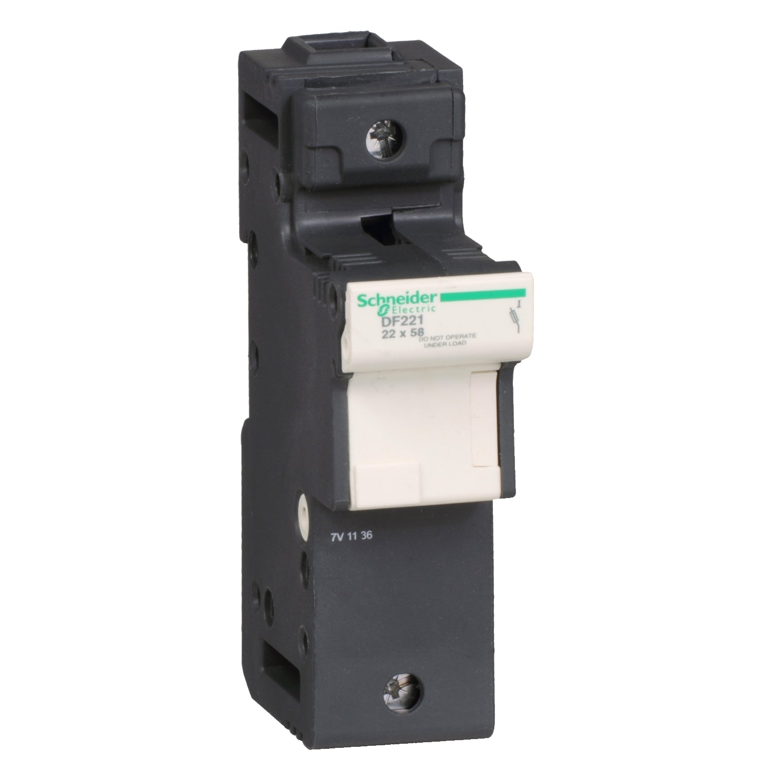 DF221 - Portafusibles Tesys DF 1P 125A 690VAC tamaño del fusible 22x58mm