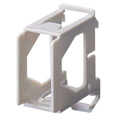 GW26409 - Soporte para montar aparatos system en guías din - 1 módulo - 1,5 módulos din Gewiss