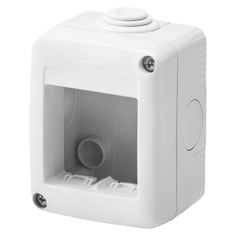 GW27002 - Contenedor para aparatos system - protegido - 2 módulos Gewiss
