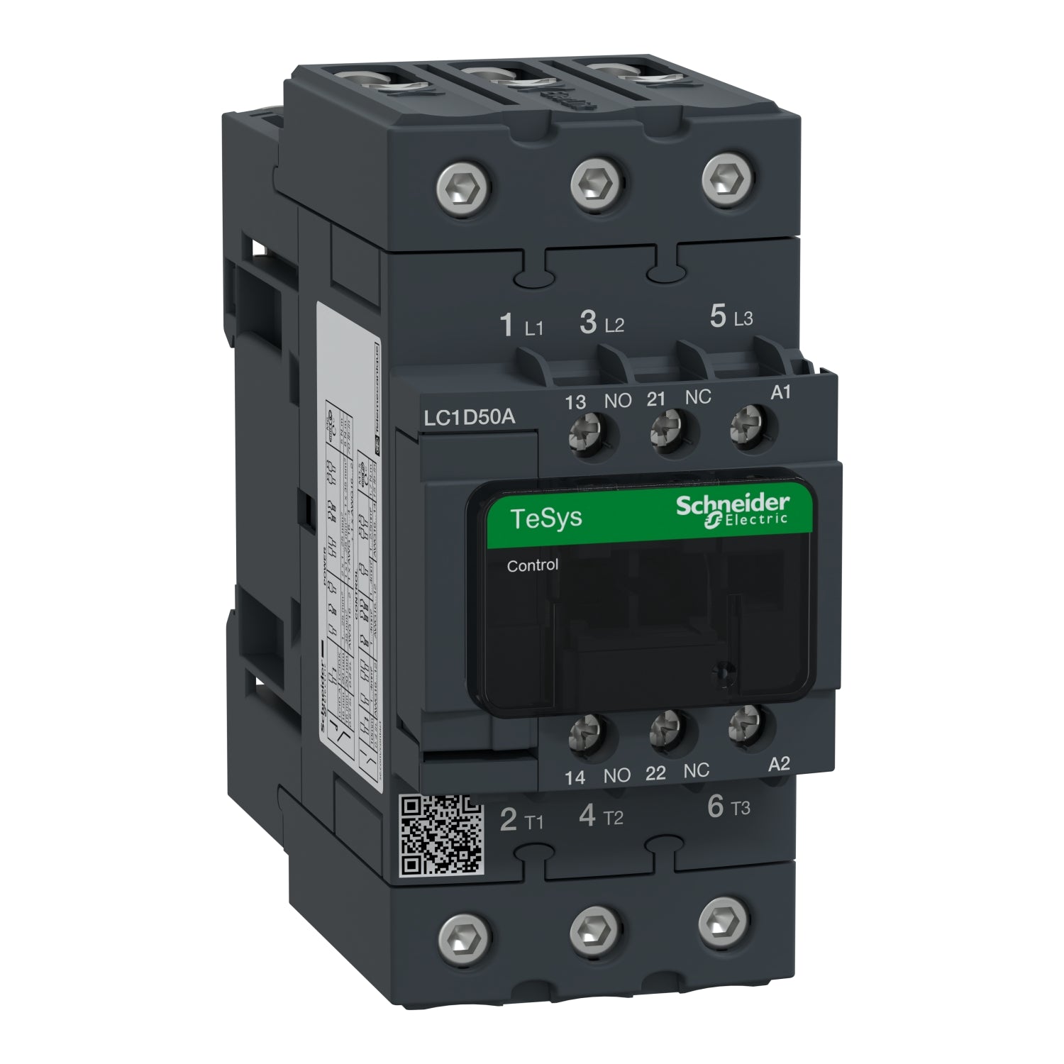 LC1D50AP7 - Contactor Tesys D - 3P(3 NA) - AC-3 - <= 440 V 50 A - 230 V CA 50/60 Hz bobina Schneider