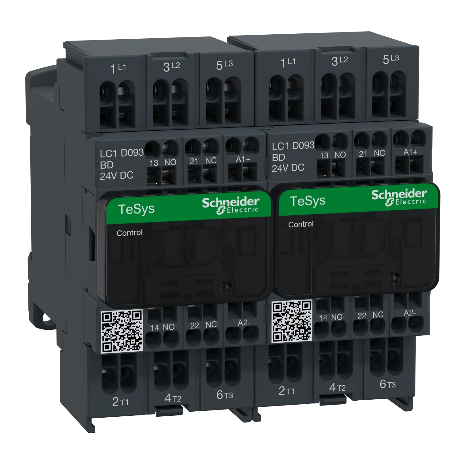 LC2D093BD - Inversor Tesys D - 3P(3 NA) - AC-3 - <= 440 V 9 A - 24 V CC bobina Schneider