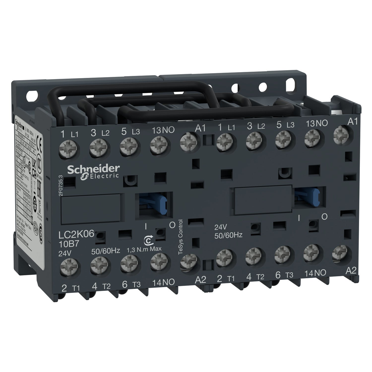 LC2K0910E7 - Inversor Tesys K - 3P(3 NA) - AC-3 - <= 440 V 9 A - 48 V bobina CA Schneider