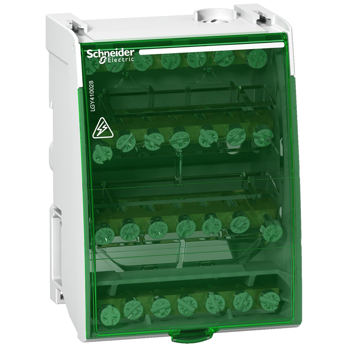 LGY410028 Repartidor eléctrico Linergy 4P 100A 4x7 conex. Schneider