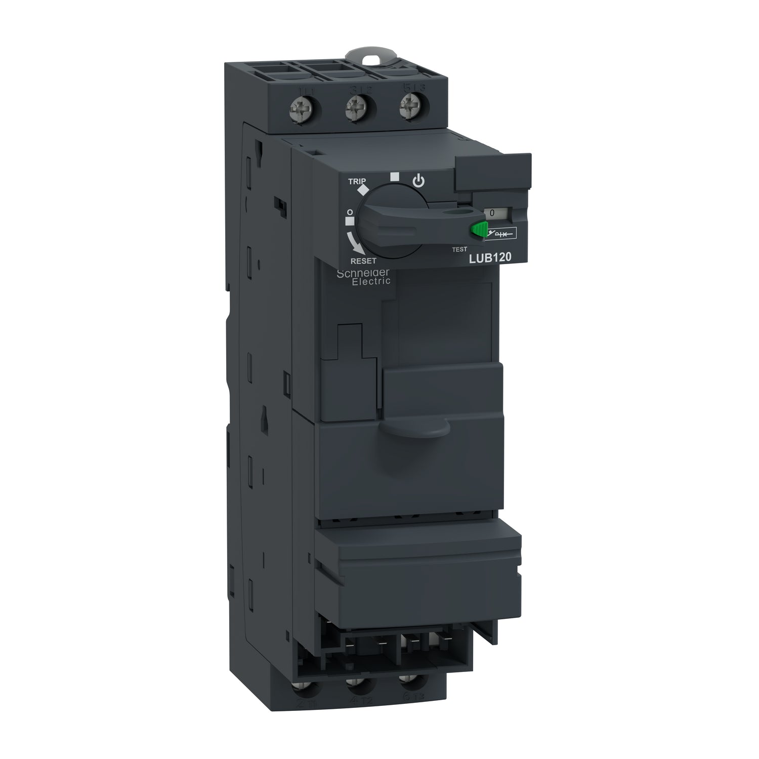 LUB120 - Base de potencia avanzada TeSys U 3P 12A 690 V Schneider