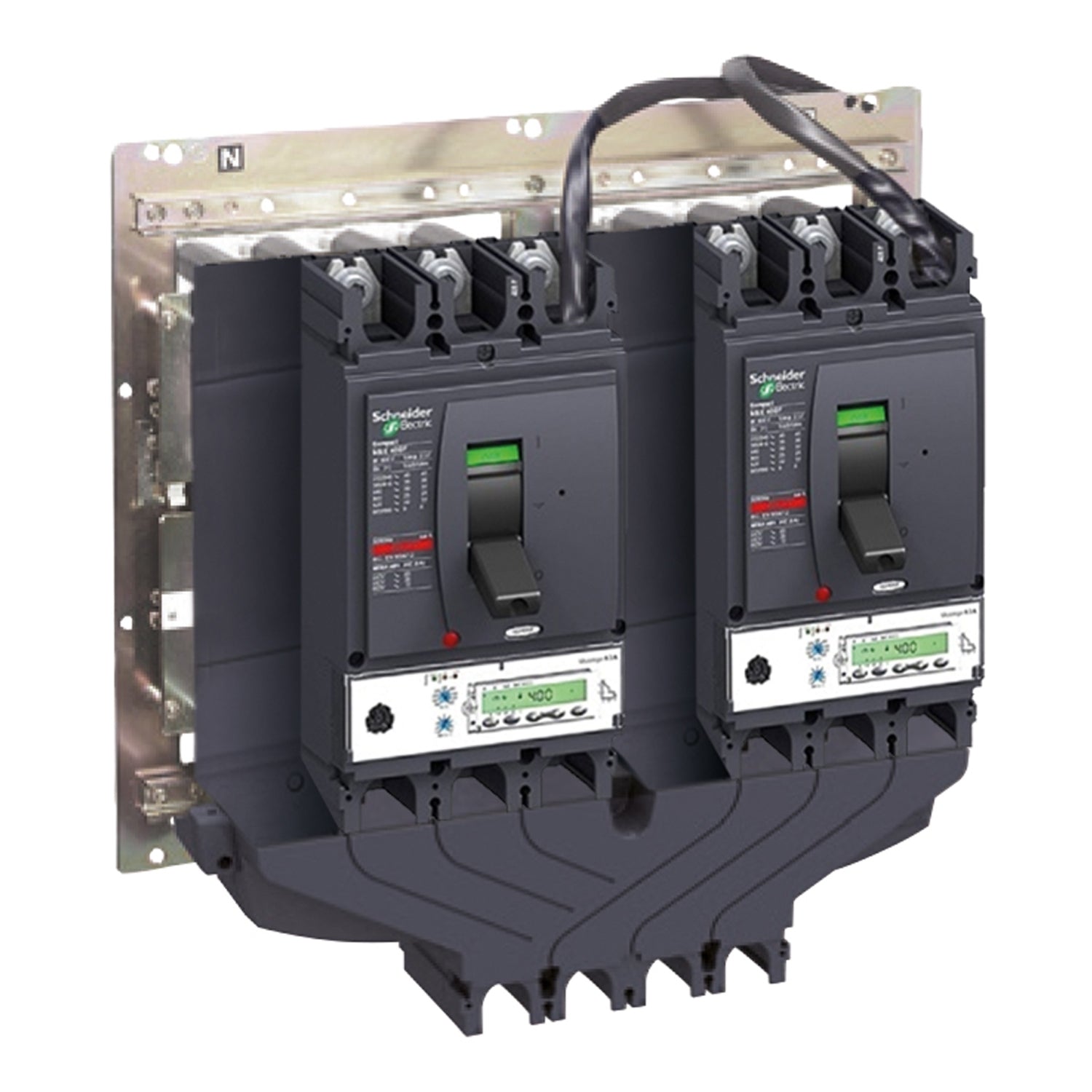 LV429369 - Interenclavamiento mecánico mando rotativo Compact NSX100/160/250 Schneider