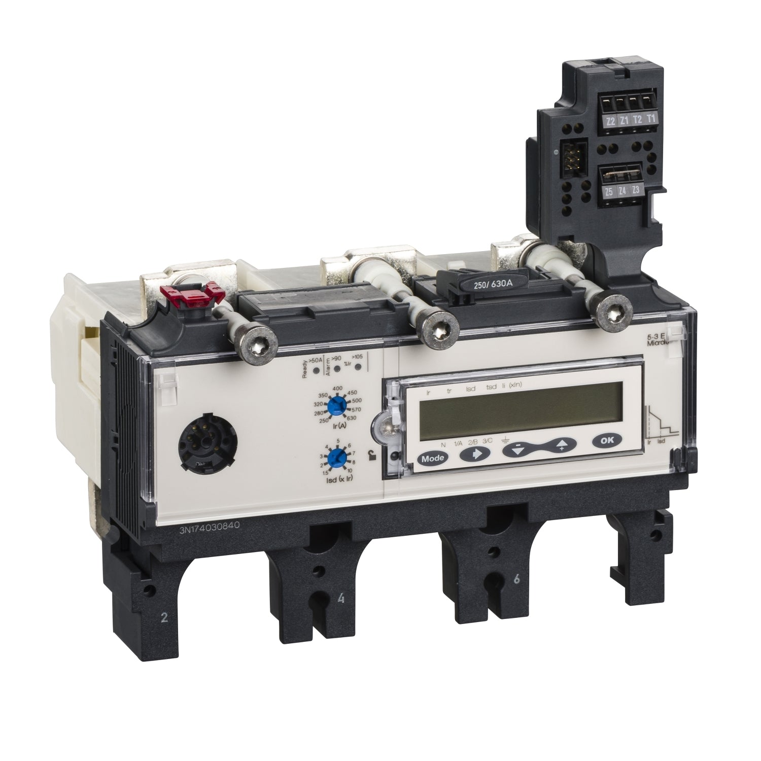 LV432097 - Unidad de Control Caja Moldeada ComPacT NSX400/630 3P3R 400A Micrologic 5.3 E Schneider